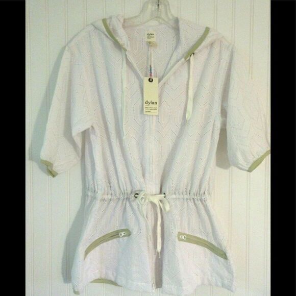 Dylan top eyelet with hood new NWT sz XS - Picture 1 of 5